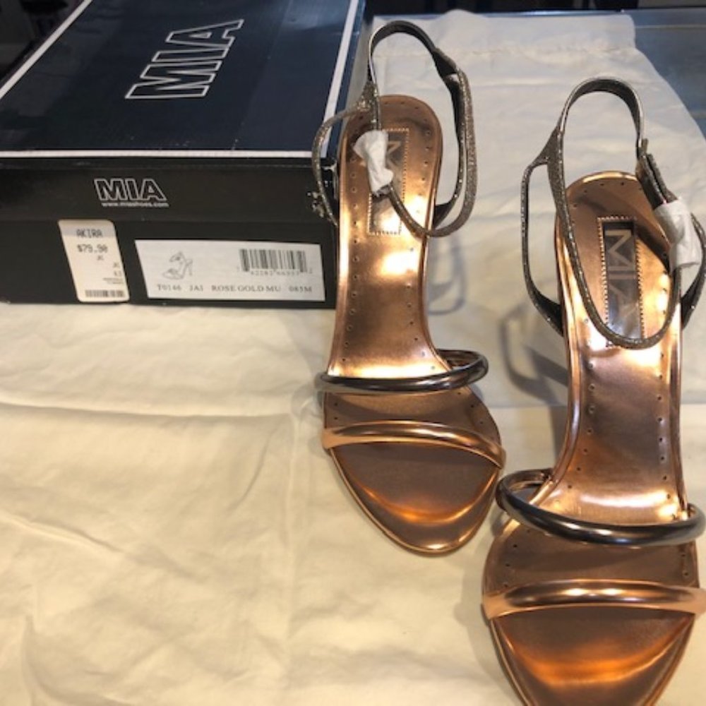 MIA Rose Gold High Heels
